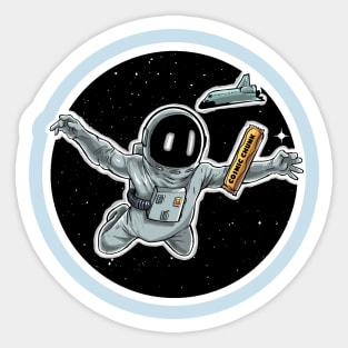 Astronaut - Cosmic Chunk Sticker